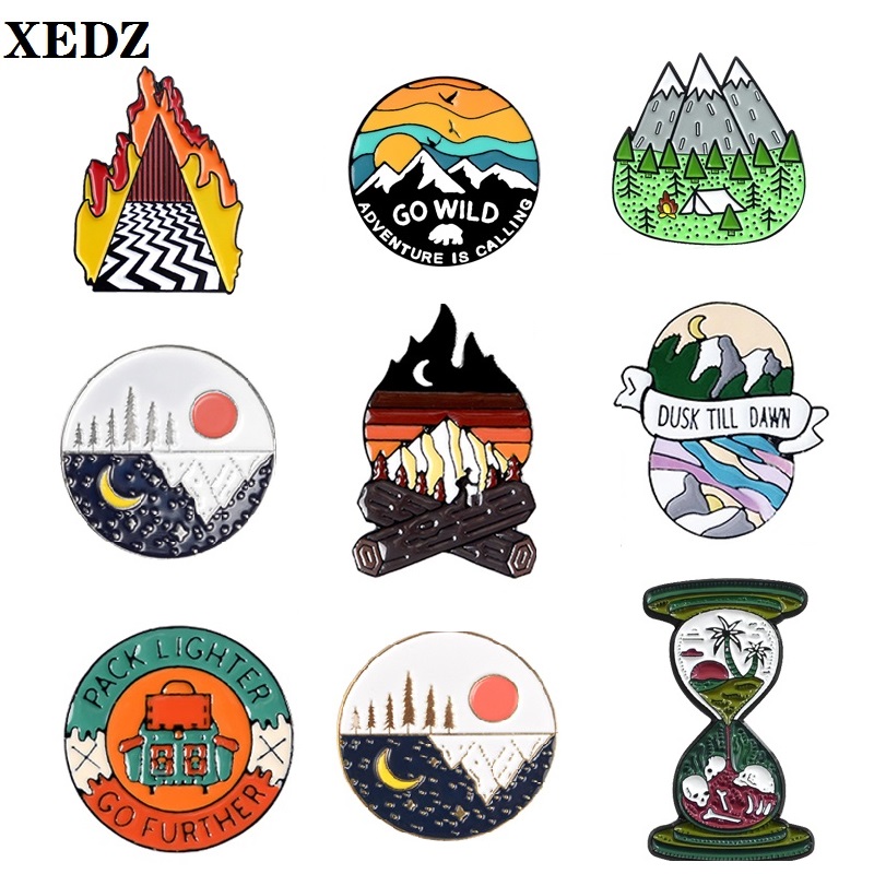 Outdoor Adventure Friends - Outdoor Adventure Pins Serie Drifting Picknick
