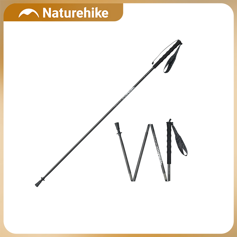 Trekking Pole Carbon - Naturehike Yingfeng EXT Ultralichte koolstofvezel opvouwbare