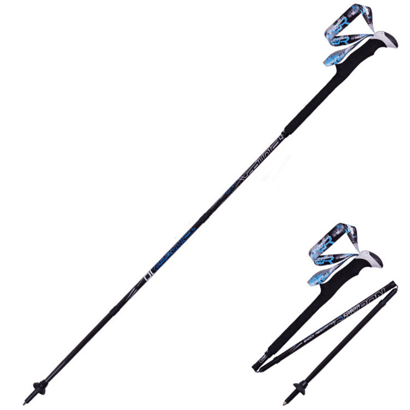 Trekking Pole Carbon - Pioneer Koolstofvezel Trekking Wandelen Polen Vouwen