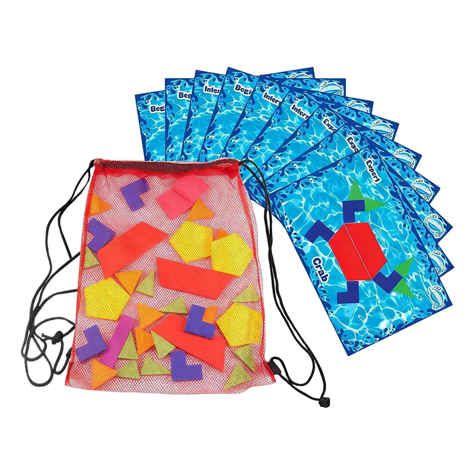 Outdoor Adventure Friends - 1pc Onderwateravonturenspel Zwembadfeest Onderwater Bouwstenen Zoekspel