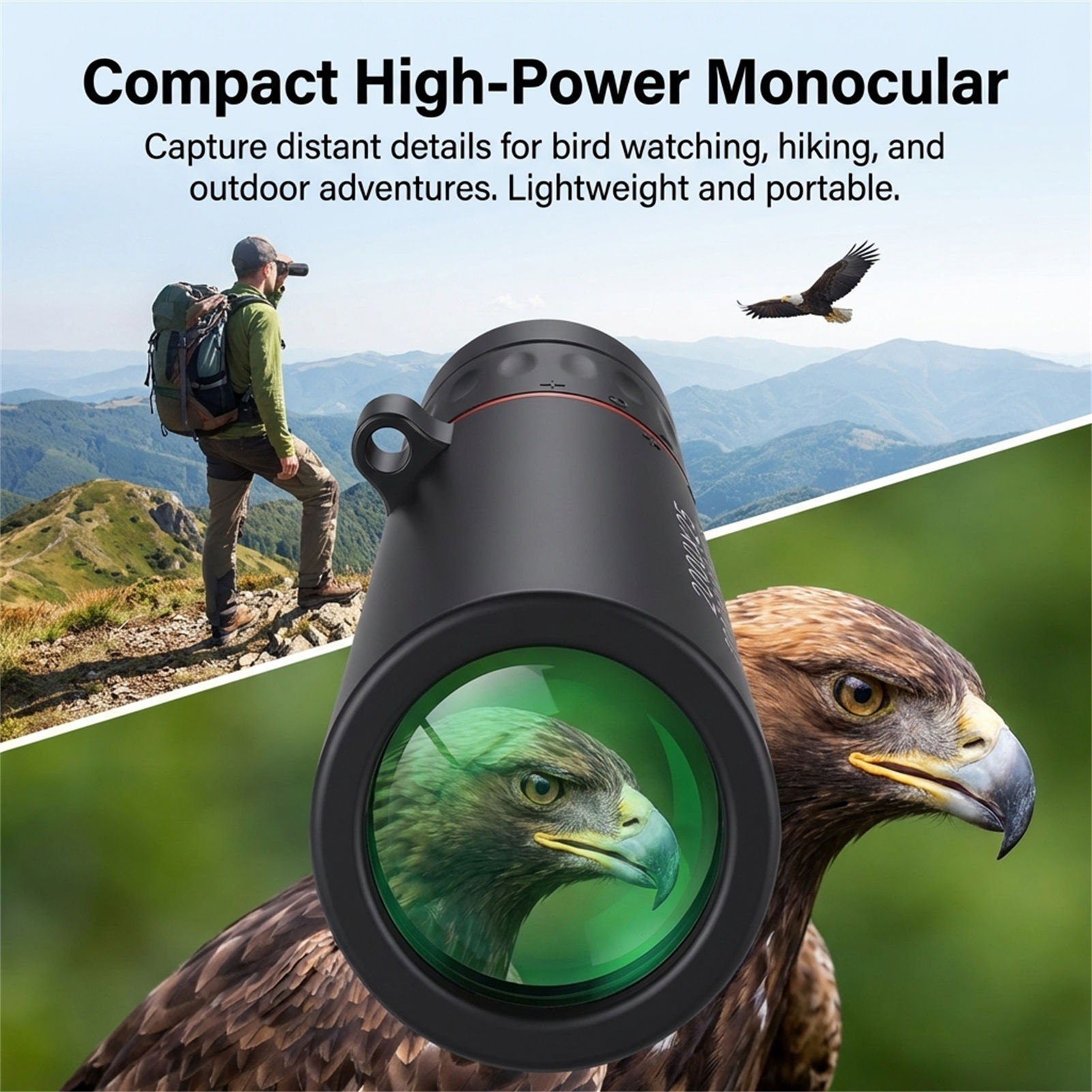 Mini-monoculaire telescoop met - Outdoor Adventure And Travel recensie en prijs