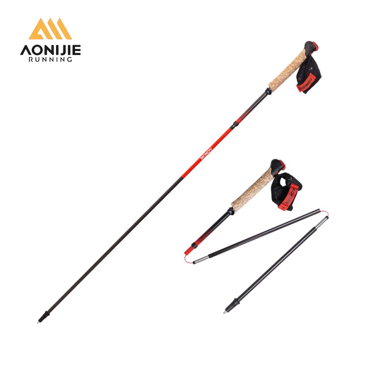 2 stuks AONIJIE E4212 E4218 op - Trekking Pole Carbon recensie en prijs