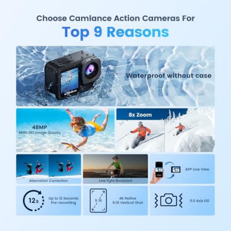 Mini bodycam, 2K actioncam, me - Outdoor Adventure Images recensie en prijs