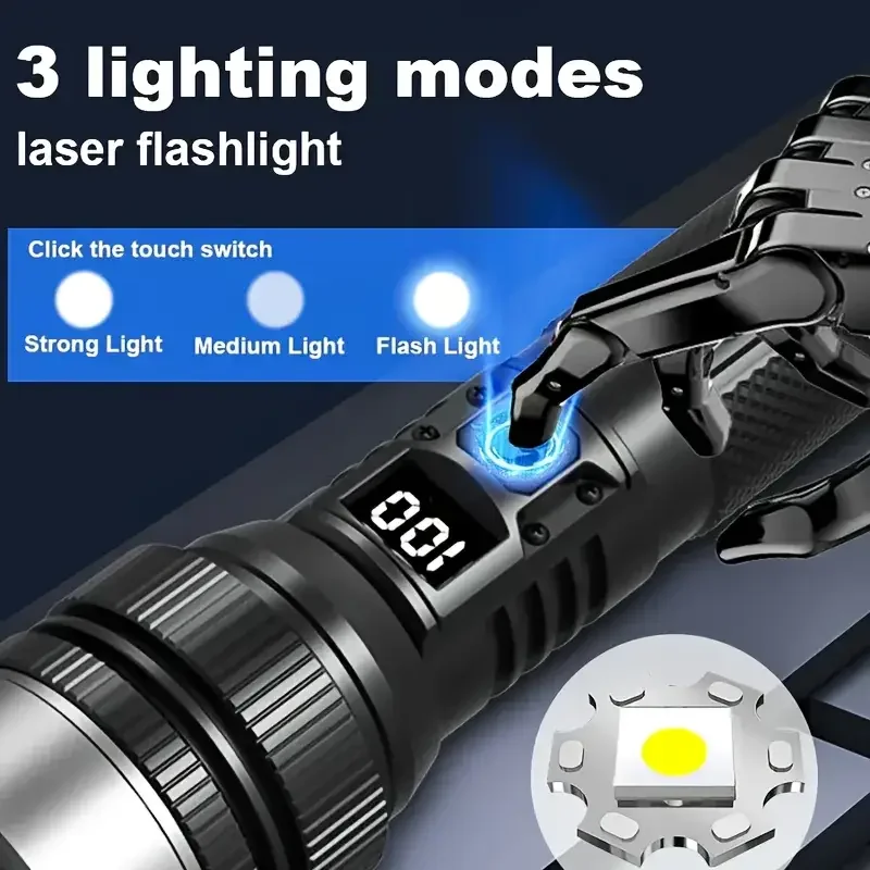 900000LM Krachtige LED-zaklamp - Outdoor Adventure And Travel recensie en prijs