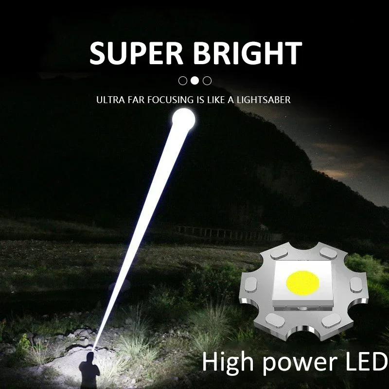 900000LM Krachtige LED-zaklamp - Outdoor Adventure And Travel recensie en prijs
