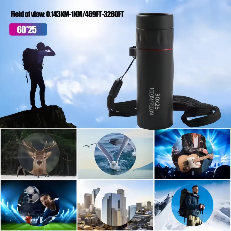 2000X25 Nachtzichtmonoculaire  - Outdoor Adventure Images recensie en prijs