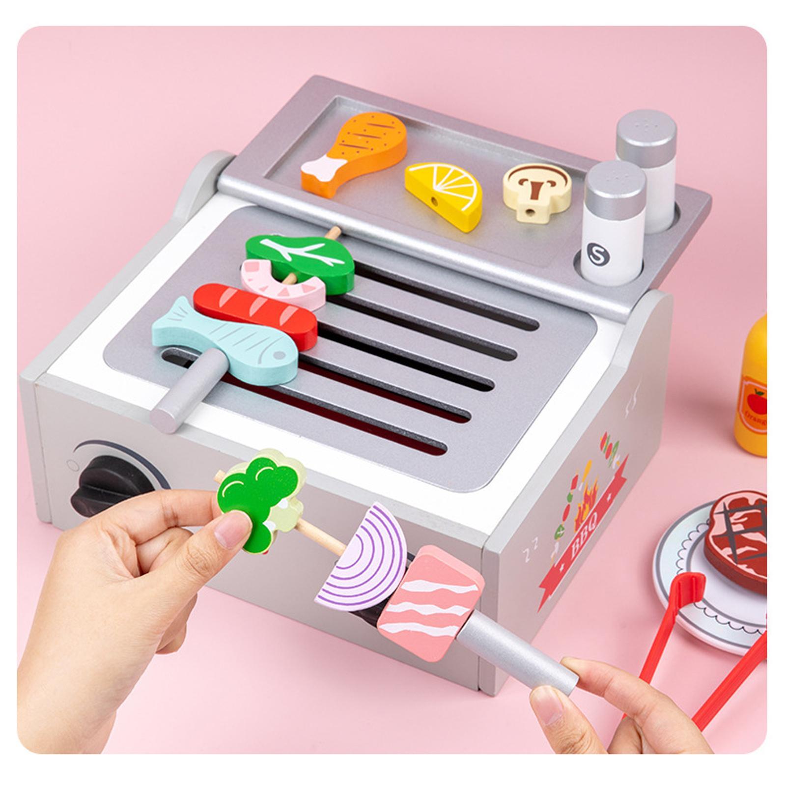 Houten barbecue speelset voor  - Outdoor Adventure Girl recensie en prijs