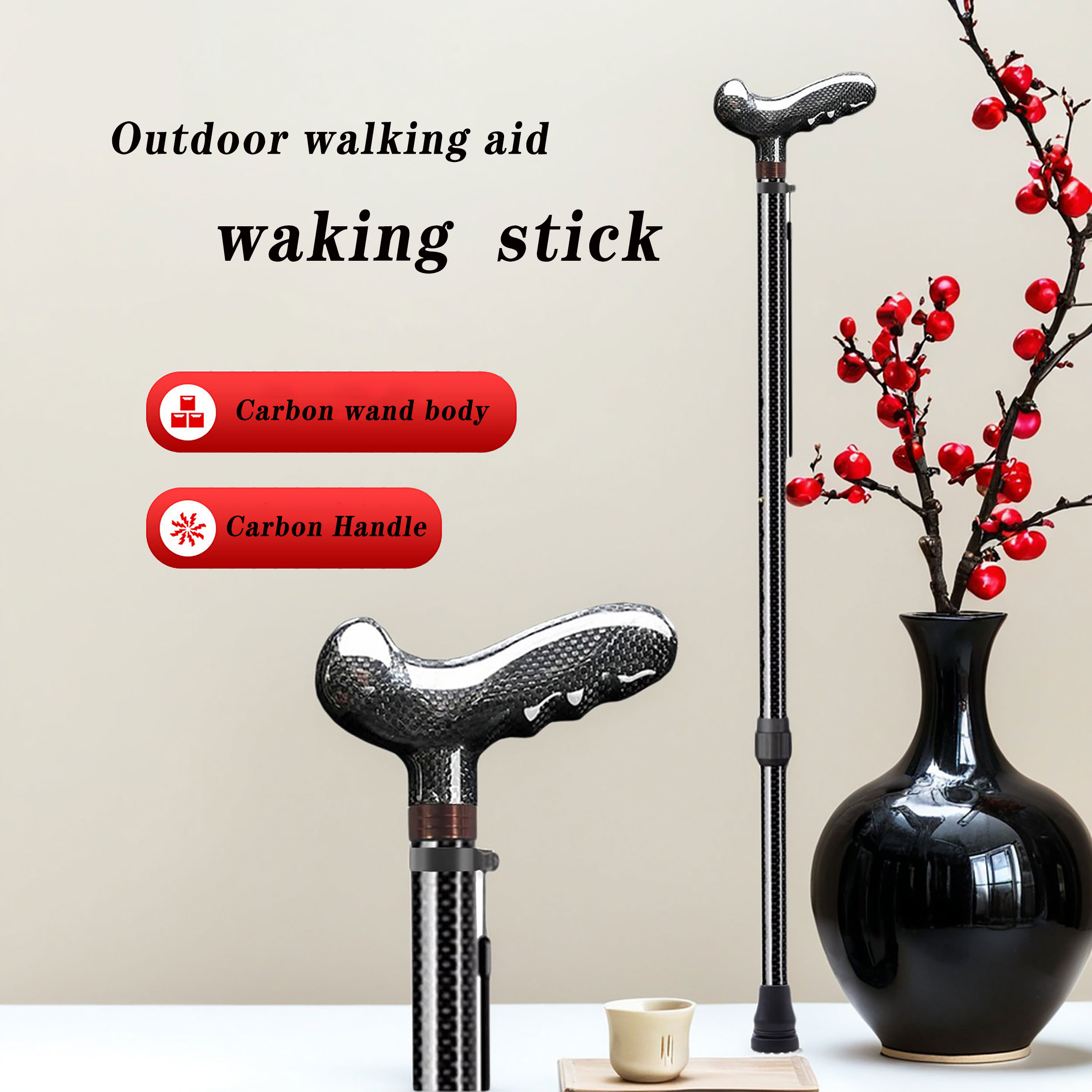 Ultralichte telescopische wand - Trekking Pole Carbon recensie en prijs