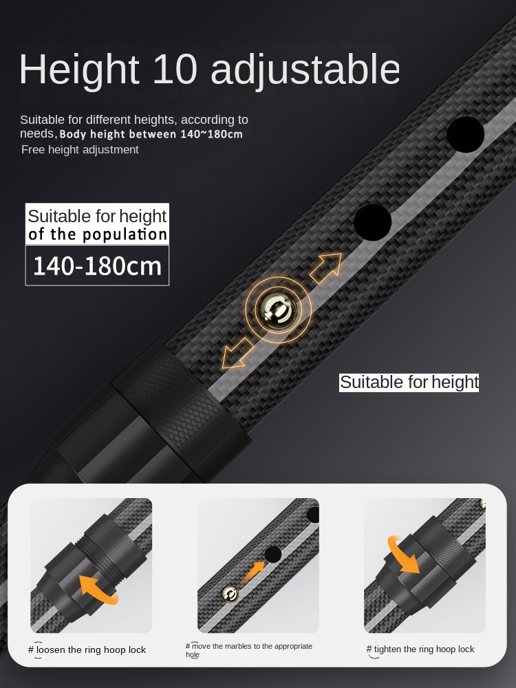 Ultralichte telescopische wand - Trekking Pole Carbon recensie en prijs