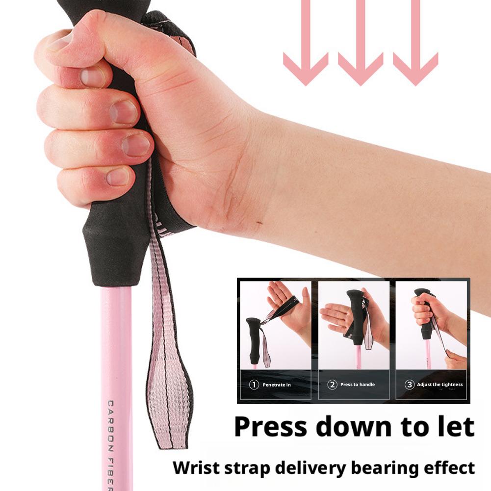 Ultralichte opvouwbare trekkin - Trekking Pole Carbon recensie en prijs