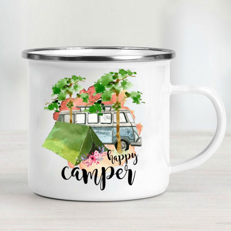 Campingauto Emaille Mok Avontu - Outdoor Adventure And Travel recensie en prijs