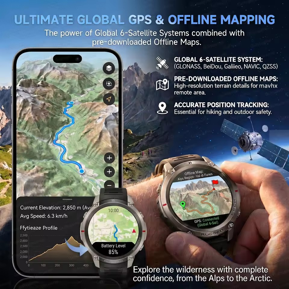 Nieuwe ingebouwde GPS Outdoor  - Outdoor Adventure Reservations recensie en prijs